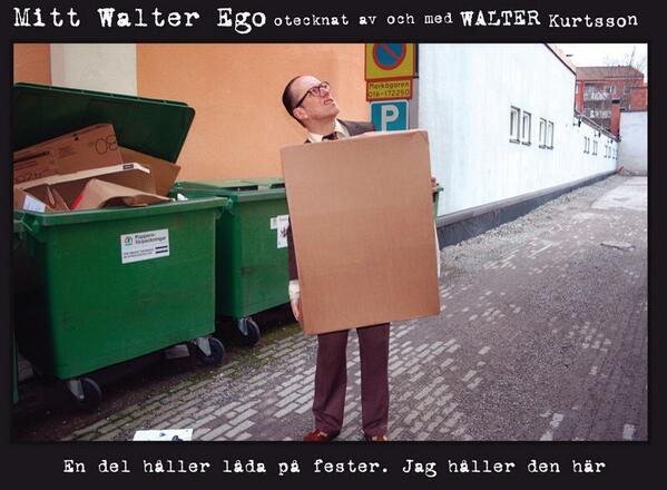 JagArEskilstuna's tweet image. Dagens "Mitt Walter Ego" #eskilstuna #walterkurtsson #sopsortering