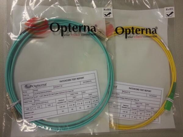 Systicom2011's tweet photo. #Systicom biedt kwaliteit #patchcorden van #Opterna scherp aan. http://t.co/jzrQXK202M