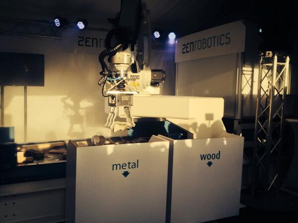 investerfr's tweet image. #zenrobotics new product launch. #slush13