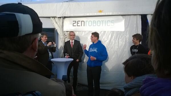 EijaAnita's tweet image. About To launch #zenrobotics #slush13 #wow