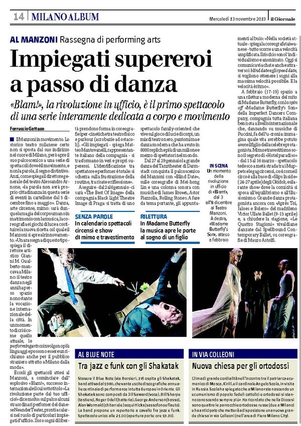 BAGSENT's tweet photo. Oggi su Il Giornale! http://t.co/emLbo2cgSq