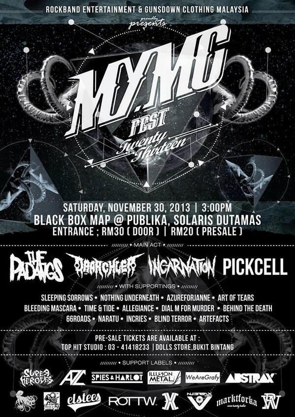 MusicLRespect's tweet photo. This 30 November 2013 (Saturday), 3pm featuring @thepadangs @Daarchlea @SSMalaysia @artefactsband   &amp; more. http://t.co/rFSGQXdmK5"