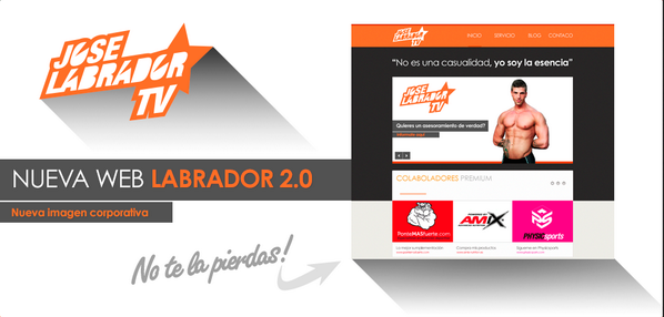 shlabragandia's tweet photo. Nueva WEB rediseñada, Jose Labrador TV 2.0 !!! El trabajo tiene su recompensa  ¿Os gusta?  http://t.co/wCosjaJhIs http://t.co/GqUIa0CSfB