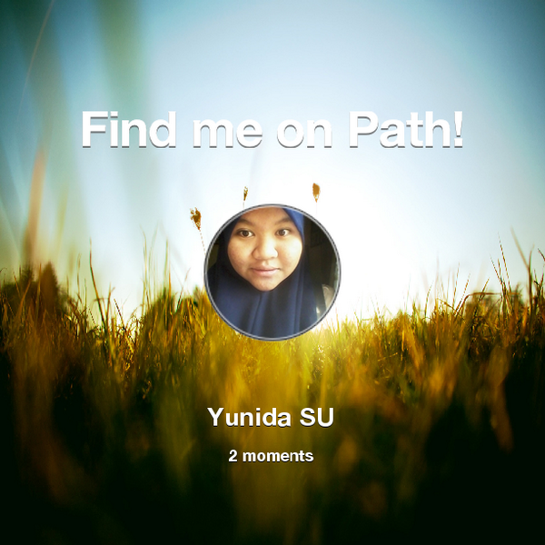 Skyfly1399's tweet photo. Find me on #Path now! Go to: http://t.co/qCXzuzpLcD! #thepersonalnetwork http://t.co/w3mz2BgguS