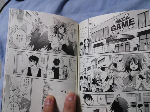 diver_diver's tweet photo. モンスター娘のいる日常を読んでいたら予想外のシーンが！？Σ(ﾟдﾟ；) http://t.co/CgMjHeDCj5