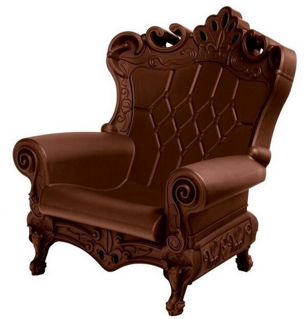 New color just added to the Queen of Love chair! 'Chocolate Delight' - Look and You'll want to Eat it! #bizbash