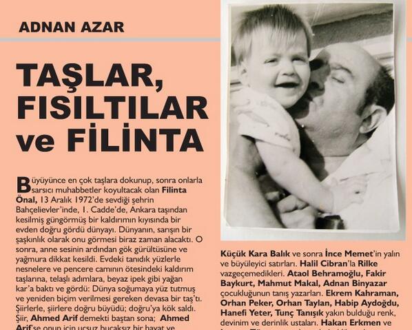 devedergisi's tweet photo. "Dünya soğumaya yüz tutmuş ve yeniden biçim verilmesi gereken devasa bir taştır." Filinta Önal'ın hikayesi DEVE'de. http://t.co/b6vhaBNNqE