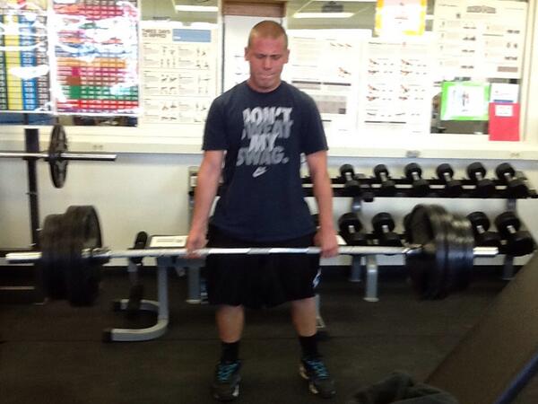 Forbes_PE's tweet photo. Anthony with a 375# dead lift. #hardworker #getsome http://t.co/7zmlLDckoj