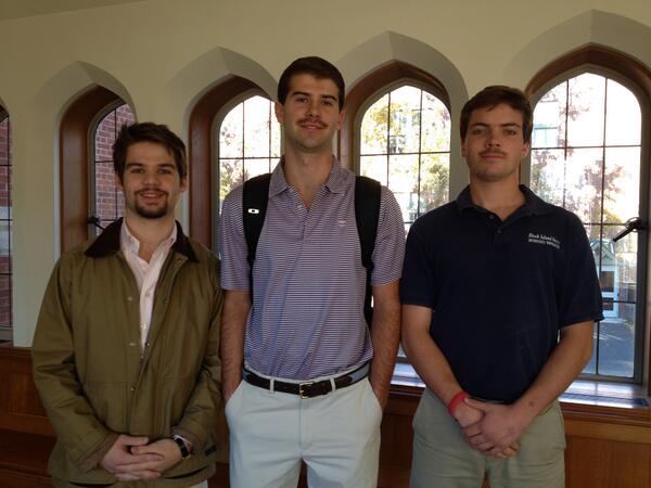 TaftSchool's tweet photo. Quite a few 'staches on campus for #Movember. Taft Mustachés have raised $1300 so far http://t.co/S2lUbwpaf1 http://t.co/M5NSRQ1WY6