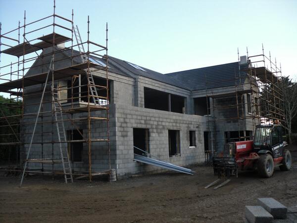 Dwelling under construction in Killowen, Co. Down