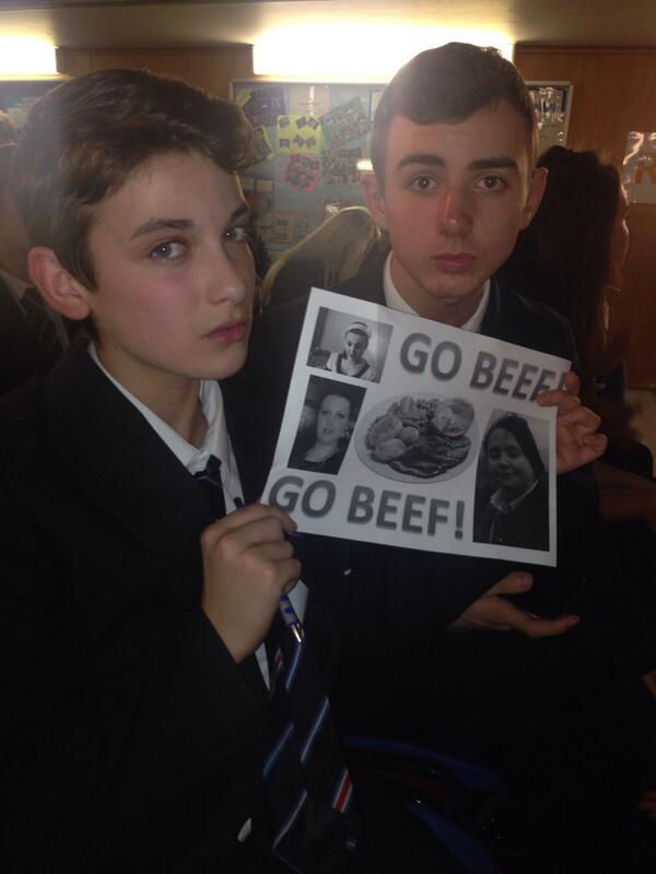 Supporting Beth #gobeef