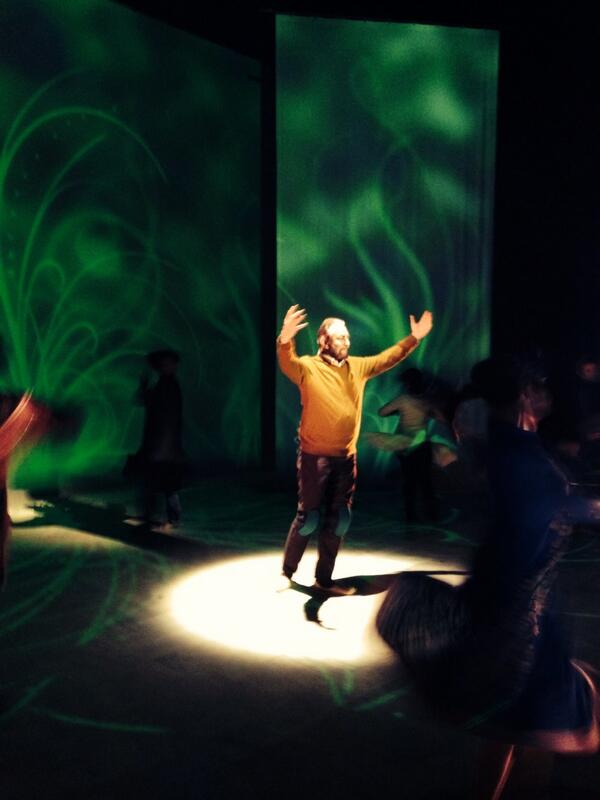 Lisaraniray's tweet photo. 'The Mughals came like Sheep, like Wolves' #Taj #JohnMurrell @ikabirbedi #rehearsals #MarkhamFlatoTheatre http://t.co/TpycaYlAbS
