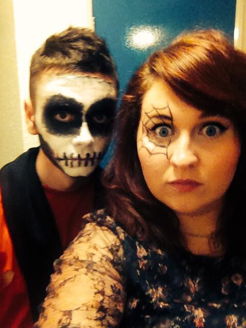 DaniRowley's tweet photo. Happy Halloweeeeen!! @EdinNowStudents @derek_couper http://t.co/tKRyHYz86l