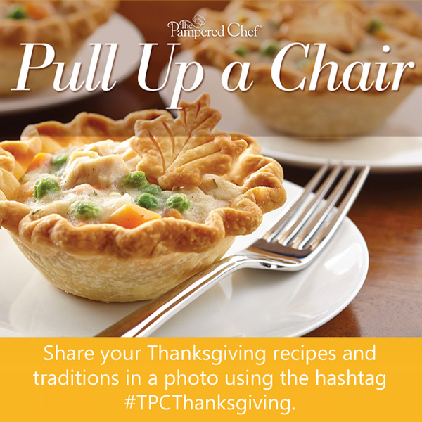pamperedchef's tweet photo. How do you prep for the holidays? Share your photos by tagging them #TPCThanksgiving http://t.co/uK62aDN4h1