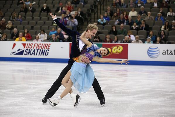NBCOlympicTalk's tweet photo. Up next: @chockolate02 and @Evan_Bates of @USFigureSkating at the Cup of China. #CoC2013 http://t.co/9jku3JilRC