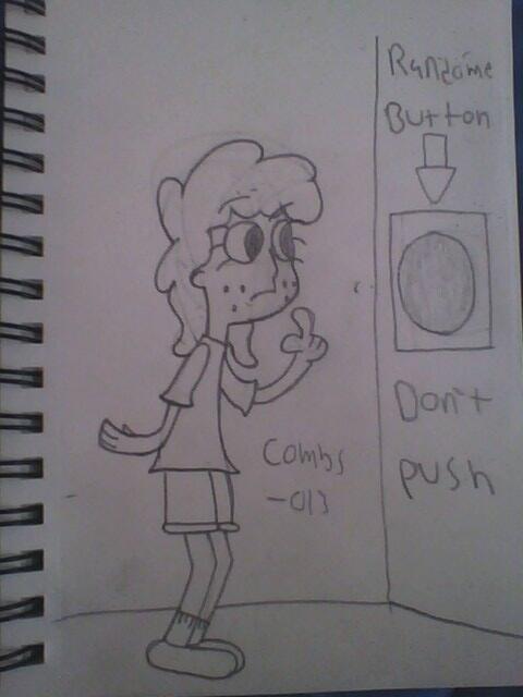 denturepony's tweet photo. "The Dilema" random sketch http://t.co/d4VxQOJD49
