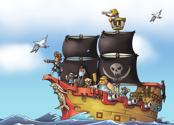 LabuGames's tweet image. Weigh anchor and hoist the mizzen! Piracy, naval combat, treasures, and sea monsters awaits.