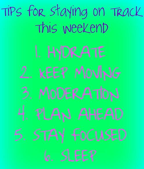 weekend diet motivation