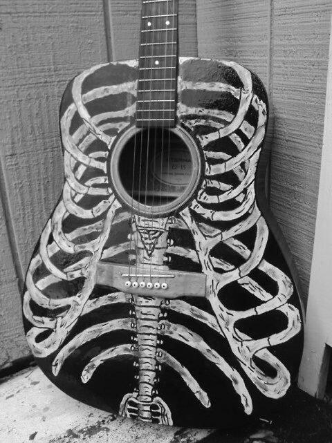 panthea's tweet photo. Happy Día de los Muertos...Guitar: http://t.co/s8jmiUuDer