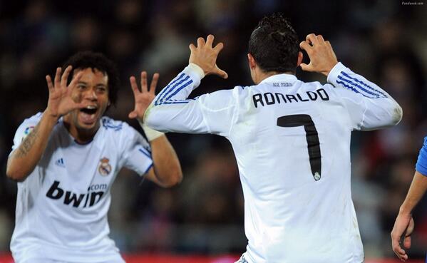 Ronaldo met Marcelo 1/2 #maten