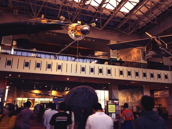 BreakoutDC2013's tweet photo. National Air &amp; Space Museum! @sciencebreakout #BreakoutDisability #breakout13 http://t.co/yne9U89RZo