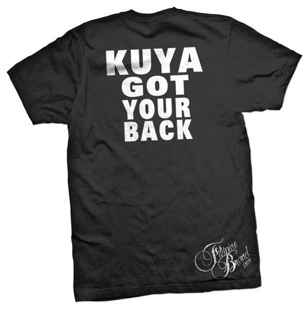 YoItsBino's tweet image. I want this #KuyaProtection tee! :p