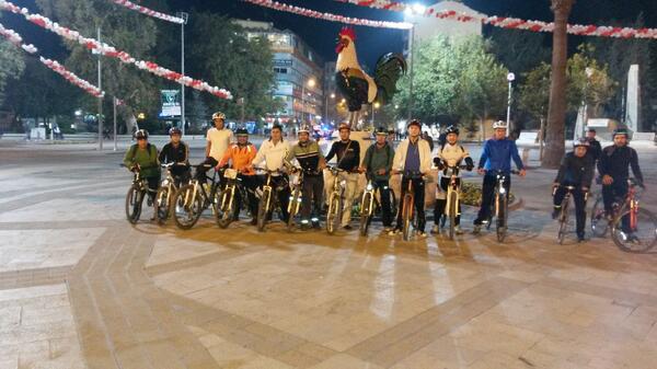 geleneksel cuma akşamı şehir turundayızzz... :)