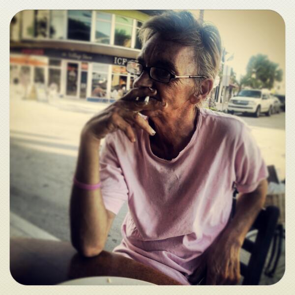 MeetMickeyClean's tweet image. I'm hangin in North Beach having some fish and chips discussing my return to A1A!!!