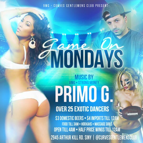 CurvesGCSI's tweet photo. #GAMEONMONDAYS WITH @ItsPrimoG #GAMEON #PRIMOTHEDON http://t.co/swSbEJ1v0t