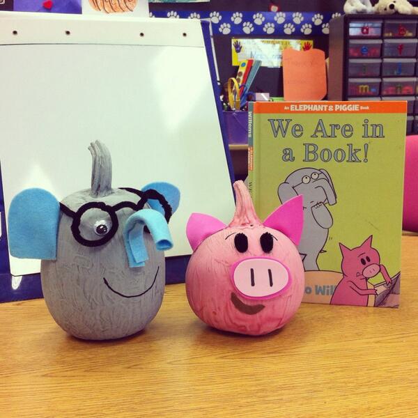 ckcassara's tweet photo. @Scholastic don't forget Elephant and Piggie! #Halloween http://t.co/tflbSyYrdg