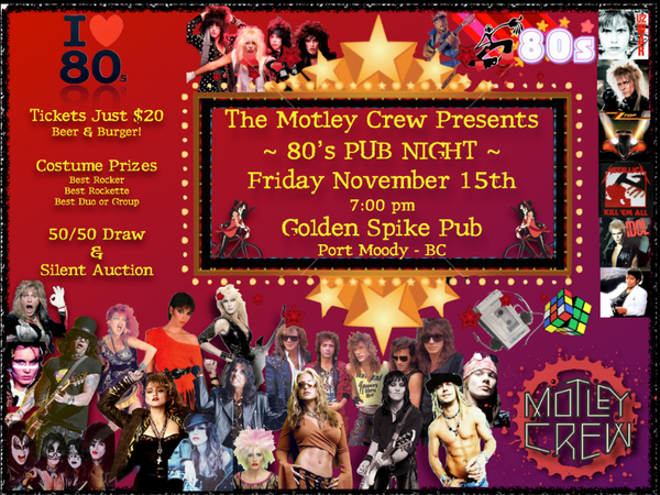 KA_Cameron's tweet photo. #rtccvan 80's Pub Night fundraiser for http://t.co/fLHPlAFKGk Nov 15th @TheBCRide!  Msg me for tix! http://t.co/59LBQ4xy2S