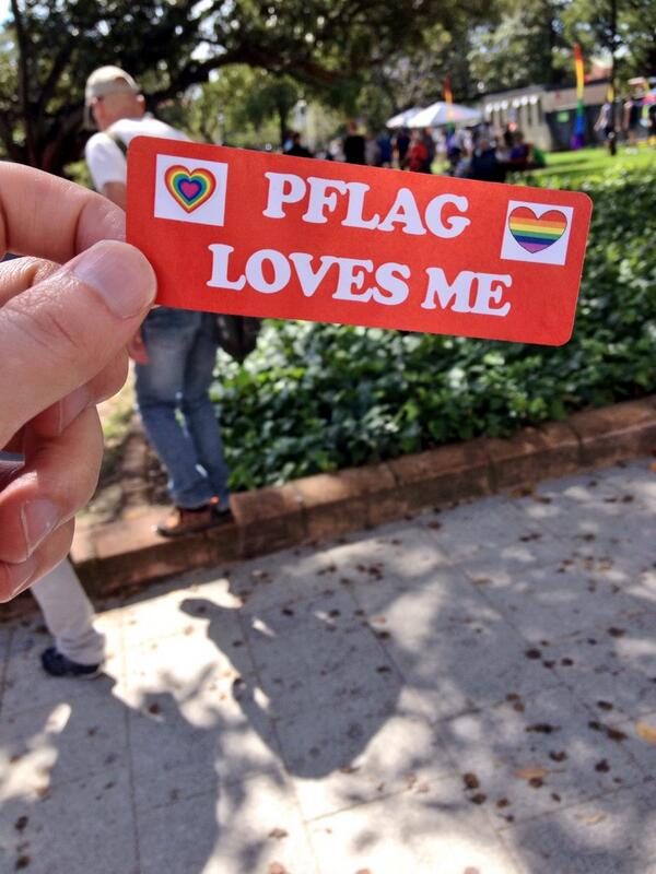 Nice sticker from today. <3 the <a href="/PFLAGAustralia/">PFLAG Australia</a> crew :)
