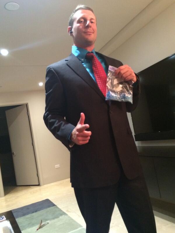 Max_Scherzer's tweet photo. Saul Goodman. Your attorney at law.. http://t.co/dMx13RrFWR