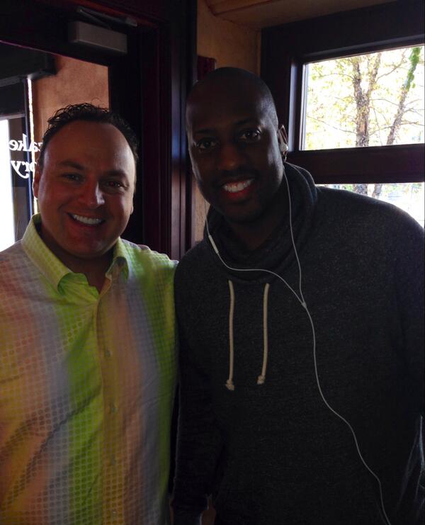 TellHellNo's tweet photo. The "Clean This House" himself @isaaccarree. It was great meeting you. God bless you and your ministry. http://t.co/mJoCQC1Zb9