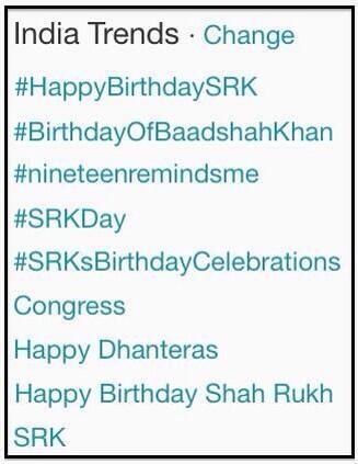 Bhaitard's tweet photo. This is called a complete DOMINANCE.. #BirthdayOfBaadshahKhan http://t.co/SX1eSFC0NL