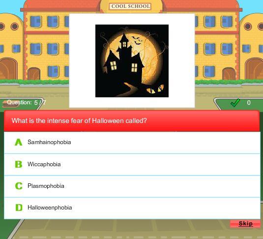chimpoo's tweet photo. What is the intense fear for Halloween called? Play http://t.co/CpchsWhtEQ http://t.co/1lLYzSoxWW