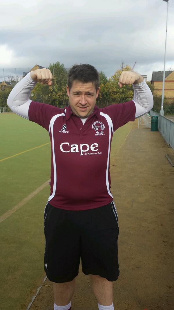 WappingHC's tweet photo. Robert Wickes showing off the new small @bar_cape shirts... http://t.co/YZEH9VuZYx