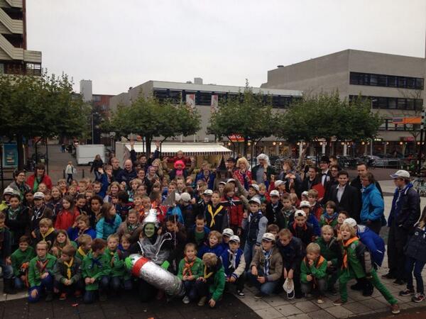 ScoutingRdam's tweet photo. Geslaagde regioactiviteit Alexandrium Horde Rond de Rotte. http://t.co/hN1nI6Aewo