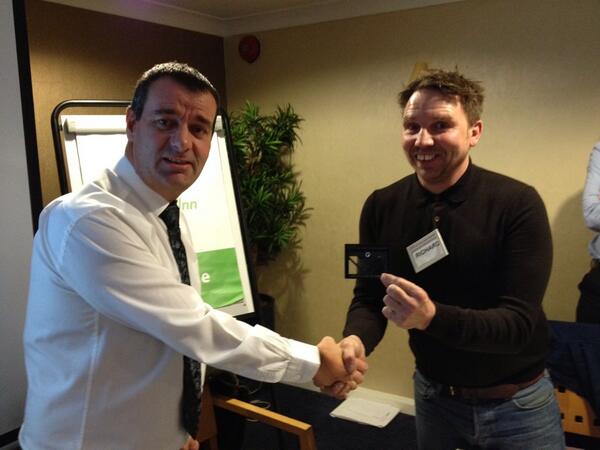 BNIDeeside's tweet photo. Congratulations @minshullwindows #BNI Black Badge. Around £150,000 a year in business generated for members http://t.co/h3EcvPc5Fv