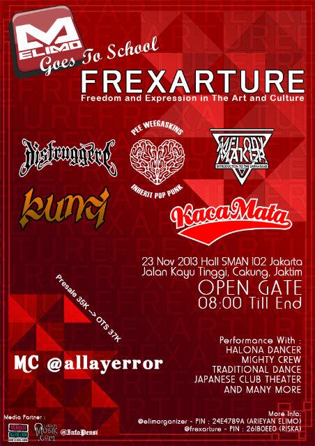 FYI :  Nah utk SMAN 102 jkt, sampai ketemu tgl 23 yah. SEBARKAN! ^^