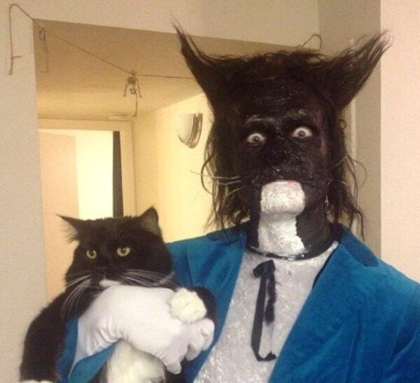 ThePoke's tweet photo. Pets that look like their owners No.347 http://t.co/2zmyY28dMy