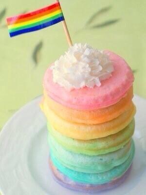 sweets_astume's tweet photo. 【RAINBOW PANCAKE】
  パンケーキの激戦区の原宿で、ふわふわ感No.1のパンケーキ屋さん٩꒰๑･д･꒱۶♡ なかでもマカダミアナッツのパンケーキは大人気♡ https://t.co/FprTCs6pka