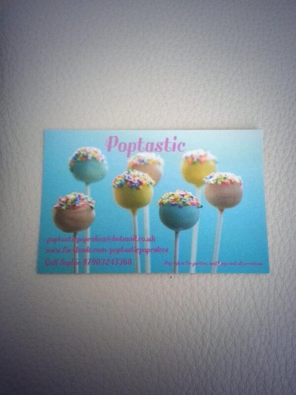 Poptastic2's tweet image. Decorating lots of pops today