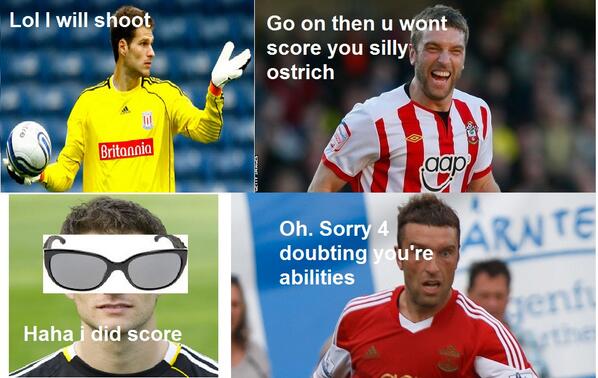 LADSoccerBants's tweet photo. EPIC BANTER BETWEEN LAMBERT AND BEGOVIC! http://t.co/S0Mqw42ps7