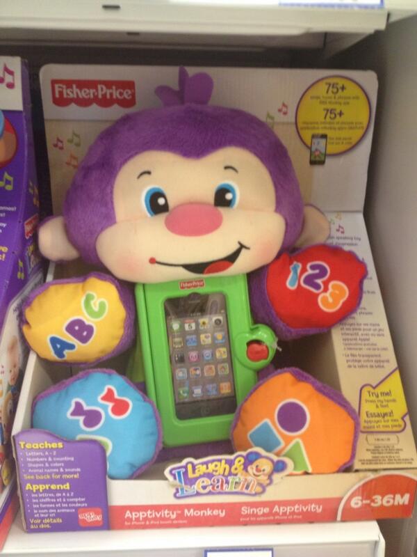 KellyPball's tweet photo. 'cause apparently 6 month olds have iPhones now? http://t.co/rYDGAIkJxL