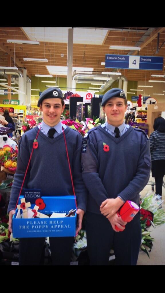 Support this years poppy collection <a href="/PoppyLegion/">Royal British Legion</a> #teamrugeley