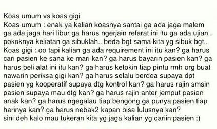 doktergigigaul's tweet photo. nemu di internet, koas umum vs gigi.. :) http://t.co/sZns3boKKU