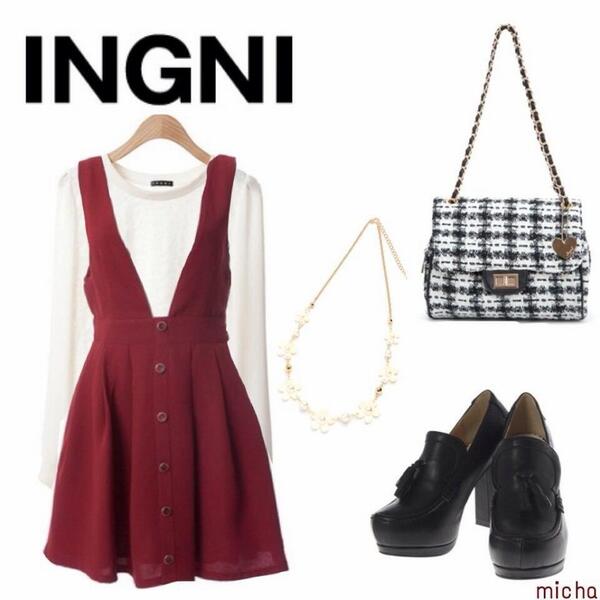 Fashion_code1's tweet photo. INGNI♡INGNI好きなひとはRT http://t.co/W6f5vLv3Mx