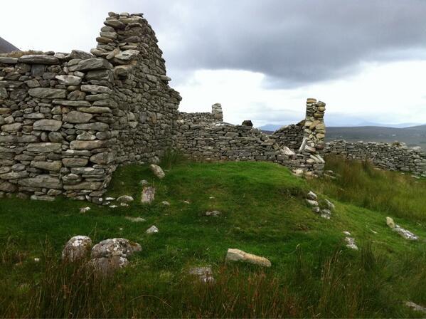 <a href="/walkhikeireland/">Walk & Hike Ireland</a> <a href="/sweetcarolinepb/">Paige Brown</a> Here's one for you guys - Achill's deserted village
