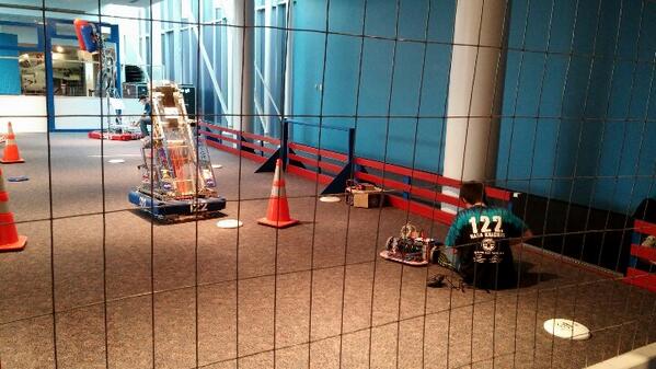 We are setup and ready to demo at the Va Air and Space Center in Hampton Virginia @vascnews